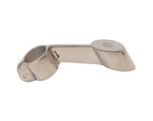 Handrail Parallel Rail End Fitting, 316 Stainless Steel, Available For 25mm Tube With Clamp-Over Hinged End.