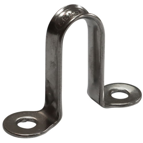 product image for 316 Stainless Steel Deck Eye, (Tall Version) With Smooth Finish 30mm Hole Centres