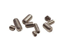 316 Stainless Steel Grub Screws, Metric Thread, Cup-Point Set-Screws