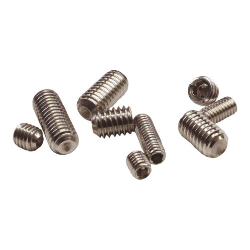 product image for 316 Stainless Steel Grub Screws, Metric Thread, Cup-Point Set-Screws