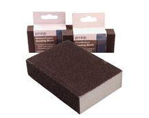 Abrasive Sanding Blocks With Foam Core, Fine/Medium and Medium/Coarse Grades